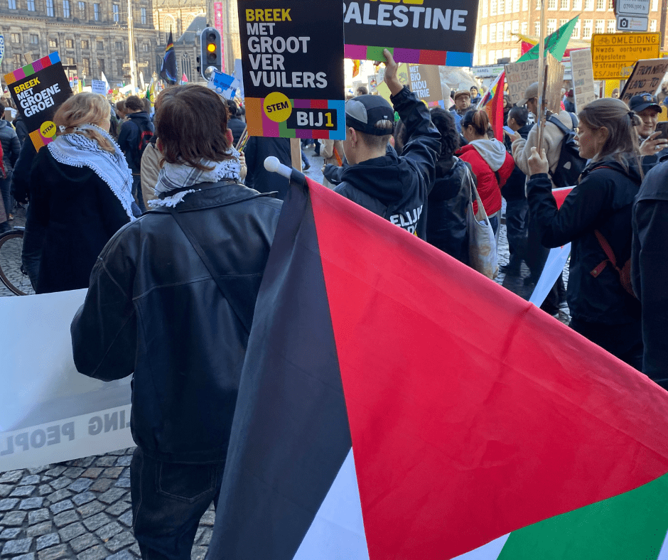 Politiek café Palestina