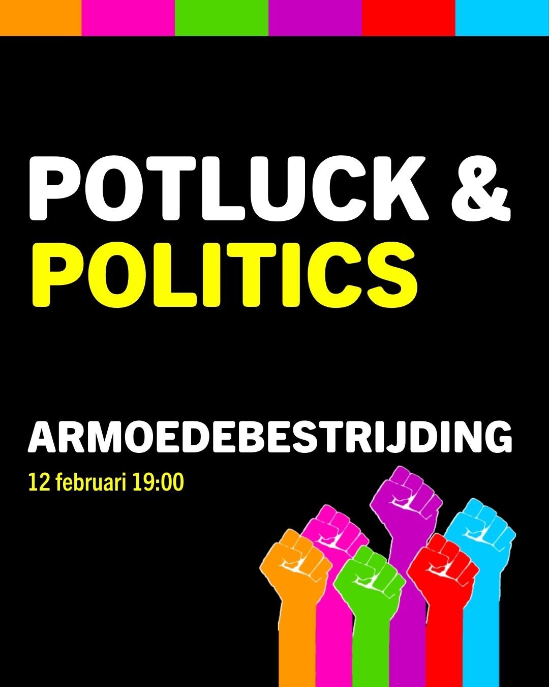 12 februari Potluck & Politics 8