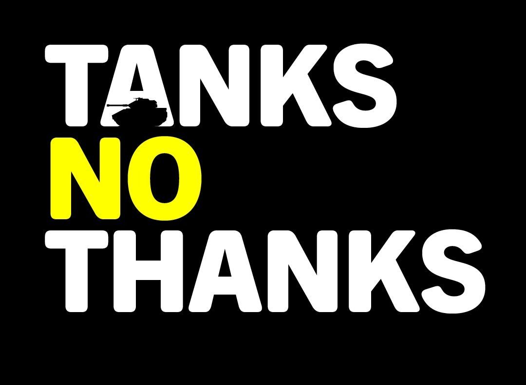 BIJ1komst TANKS? NO THANKS! 16 juni